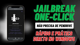 Como fazer Jailbreak em 2023 sem Pendrive no Windows | One Click |  iPhone 5S, 6, 6 Plus, 7, 7 Plus