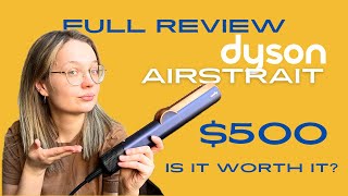 Dyson Airstrait Full Review - Worth €499? I How to use I Finally in Europe