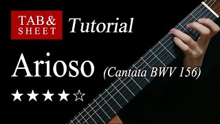 Arioso (Bach) - Guitar Lesson + TAB