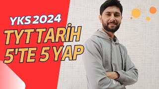 TYT Tarihten Soru Kaçırma - TYT Tarih Soru Tahmin - YKS 2024 #tyt #ayt #yks