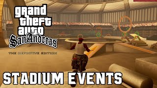 GTA San Andreas Definitive Edition - Stadium Events (Kickstart in 2:35 WR)