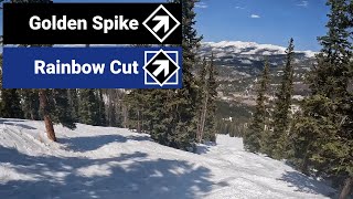 Winter Park, CO - ◊ Golden Spike to 🟦/◊ Rainbow Cut (5-4-24) [4K]