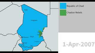 Chadian Civil War - 2005-2010 (Every Day)