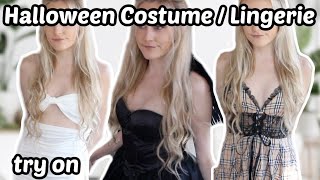 Halloween Costume/Lingerie Try On Haul (Unzzy)