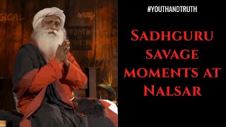 Sadhguru at NALSAR | Sadhguru Savage MOMENTS | Highlights & Best Moments of Sadhguru at NALSAR