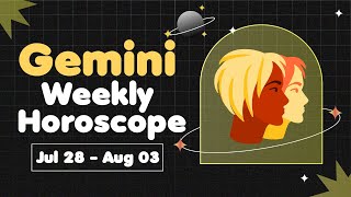 Gemini Weekly Horoscope: July 28 to August 03, 2024