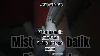 TERTANGKAP!! MAKHLUK BERBULU_ MISTERI PINTU TERBUKA DITENGAH MALAM