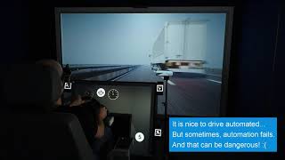 Smart S3D TOR: intelligent warnings on large stereoscopic 3D dashboards during take-overs