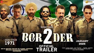 BORDER 2 - Official Trailer | Sunny Deol | Sunil Shetty | Jackie s | Border 2 Teaser Trailer Updates