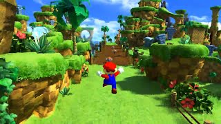 Playing Super Mario 64 INSIDE SONIC GENERATIONS?!