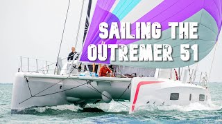 Sailing the Outremer 51: Voted Best Multihull 2018 [Walk through, sail and factory tour]