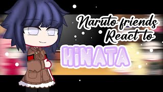 ||•Naruto friends react to Hinata Hyuga•||×[🇧🇷🇺🇸🇪🇦]×{Tik Tok, AMV}