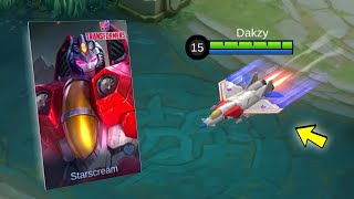 starscream airplane skin is here!