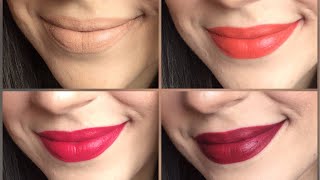 Nuevos labiales MATE de Avon ❤️ lip swatches ❣️