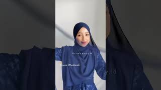 bride hijab style tutorial ||😍 Wedding Hijab tutorial #shorts #viral