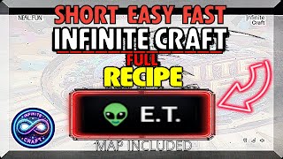 Infinite Craft | FULL RECIPE 109 | E.T.