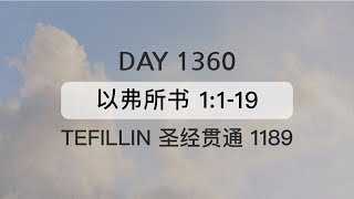 Tefillin [Day 1360]  以弗所书 1:1-19 宣布圣经 5次