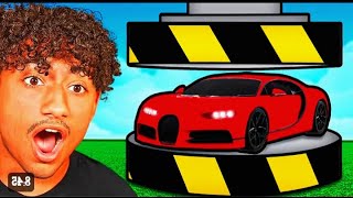 I Destroyed Supercars in Roblox