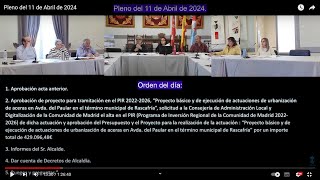 Pleno del 11 de Abril de 2024