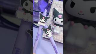 kuromi stationary ￼💜 #kuromi #sanrio #cute #asmr #stationary