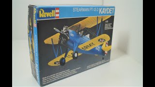 Revell 1/72 Stearman PT-13 D Kaydet [Duxford Series] Part One