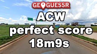 a community world perfect score - 18min 9sec