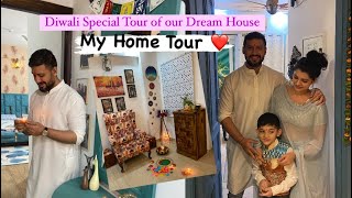 My Home Tour ❤️ | Diwali Special Tour of our Dream House 🏠 | Noida / Greater Noida