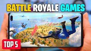 Top 5 High Graphics Battle Royale Games For Android Devices|In Hindi