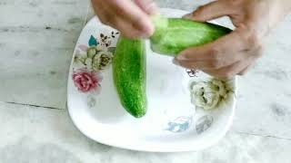 Khamang Kakdi Recipe/Cucumber salad/खमंग ककड़ी रेसिपी