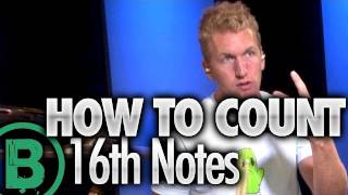 How To Count Sixteenth Notes - Beginner Drum Lessons