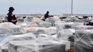 Billion Dollar Cocaine Shipment Unloaded By Coast Guard