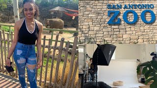 Weekend Vlog : Opening PR Packages, Photoshoot, San Antonio Zoo