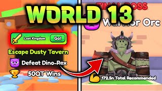 I UNLOCKED New World 13 And DEFEATED The FINAL BOSS in Arm Wrestling Simulator