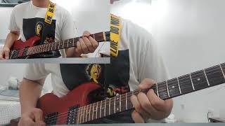 AC/DC- Rock N' Roll Damnation (Dual guitar cover)