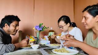 म:म eating challenge with chopsticks 🥢//punishment//tito tito karela 😭🥺