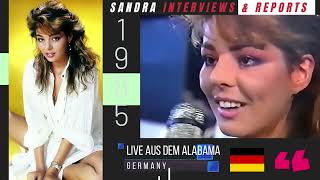 SANDRA ★ Interviews & Reports 1 ★ 1985-1989