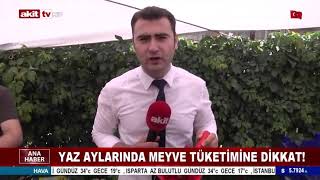 YAZ AYLARINDA MEYVE TÜKETİMİNE DİKKAT