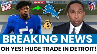 LATEST NEWS! BUSY MONDAY! HOLMES EXCITED! BIG ADDITION! ARRIVING AT THE LIONS?! DETROIT LIONS NEWS