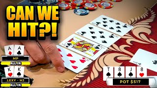 You won't BELIEVE the hands they have! Poker Vlog