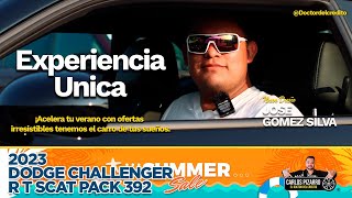 Vine por mi auto deportivo - 2023 Dodge Challenger R/T Scat Pack 392  - Doctor del Credito