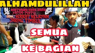 NELAYAN JARING TIMBUL  BERBAGI. KEPADA ANAK YATIM