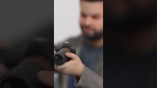 3D printing a miniature photographer.