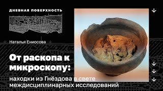 От раскопа к микроскопу: находки Гнёздова в свете междисциплинарных исследований. Наталья Ениосова