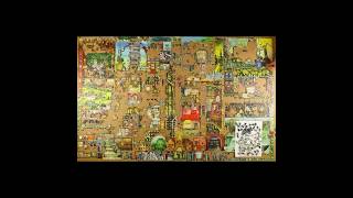 5000 pieces! Bizarre Town #puzzle - full time lapse #ravensburger #jigsaw #jigsawpuzzle