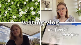 THE FASTEST EDITING YET // the proofread writing vlog 2022