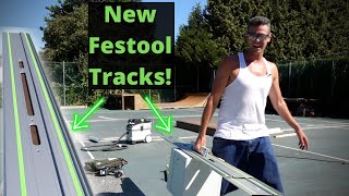 Finally using the UPDATED FESTOOL TRACKS!