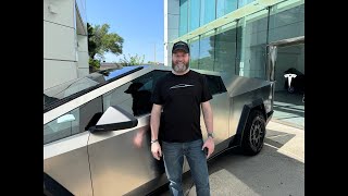 2024 Foundation Series Tesla Cybertruck AWD   Delivery, thoughts, and walk through after first week!