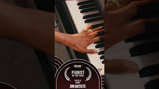 The "Pianist Of The Year 2023" Prize was awarded to the incredible #JonBatiste 🏆#pianoplayer #music