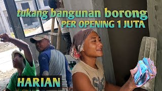 TUKANG BANGUNAN BORONG-HARIAN