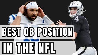 The Las Vegas Raiders are in the BEST QB POSITION in the NFL